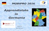 Apprendistato in Germania - Lavoro & Società MobiPro 2016... · 2015-11-19 · „MobiPro 2016“ (The Job of my life, UE) Germania: tirocinio retribuito di 6 settimane (06-08/2016)