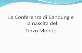 La Conferenza di Bandung e la nascita del Terzo Mondodocenti.unimc.it/u1.chelatidirar/teaching/2019/20369/files/note-delle... · Riprende il dibattito della Riv. Francese sul terzo