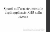 Spunti sull’uso strumentale degli applicativi GIS nella ...mogorov/520a-JAM - Gm - IntroQGIS.pdf · sistemi di posizionamento GPS. Anni 2000: Lo sviluppo di internet e poi delle