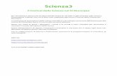 Scienza3 - Zètema · La settimana di promozione della cultura scienti!ca e tecnologica promossa dall’Assessorato alla ... Una esposizione interattiva sulle teoria della relatività