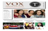 · PDF file VOX Franciscana • 2 • Autunno 2016 Presidenza CIOFS Segreteria CIOFS, Via Vittorio Putti, 4, Int. 6, 00152 Rome, Italia Tel. 0039 06 45471722 Fax. 0039 06 45473094