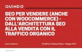 WordPress MeetUp Milano · Laura Venturini WordPress Meetup Milano - Maggio 2017 Consulente SEO e CEO Quindo - agenzia digitale distribuita. Per i miei contatti, sentitevi liberi