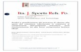 Analisi e pianificazione del processo di ritorno allo sport del …oaji.net/articles/2017/1587-1490433417.pdf · 2017-03-25 · 1 Rehab & Posturologist Fitness Coach , Scientific