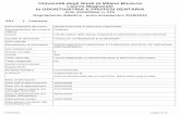 Università degli Studi di Milano Bicocca Laurea Magistrale in ODONTOIATRIA … · 2018-06-07 · Laurea Magistrale in ODONTOIATRIA E PROTESI DENTARIA D.M. 22/10/2004, n. 270 Regolamento