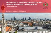 Resilienza e pianificazione territoriale, trasformare ... · La popolazione di Milano torna a crescere a partire dal 2008 e in modo più netto dal 2014. Crescono in particolare le
