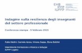 Indagine sulla resilienza degli insegnanti del settore ... · IUFFP Lugano 2 Il progetto: presupposti Natura potenzialmente stressante della professione insegnante e rischio di burnout
