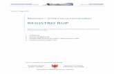 PAB Manuale Registro RUP 29-5-2020... Informationssystem für Öffentliche Verträge Sistema informativo contratti pubblici Manuale – Utenti della piattaforma: Registro RUP 3 1.