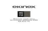 Manuale applicativo termostato ambiente KNX EK-EP2-TP · 2018-12-04 · controllo di un ambiente o di una zona (costituita ad esempio da un gruppo di ambienti o da un intero piano)