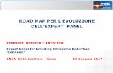 ROAD MAP PER Lâ€™EVOLUZIONE DELLâ€™EXPERT PANEL â€¢ 4) MG 7.1 2017 Resilience to Extreme Events â€¢
