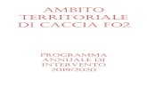AMBITO TERRITORIALE DI CACCIA FO2 - atcfcatcfc.it/wp-content/uploads/upload/PAI_FO2-2019.pdf · 2019-03-07 · ATC FO2 Via Balzella, 41/D 47122 Forlì tel. 0543/777289 fax 0543/750517