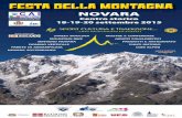 NOVARA...3 FEST DELLA MONTAGNA Il Club Alpino Italiano ha origini lontane. È stato infatti fondato nel 1863 da Quintino Sella, uomo di scienza e profonda cultura. Lo scopo di allora