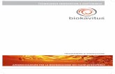 Biokavitus Programma di Produzione - Taurittaurit.com/upload/Biokavitus_PdP_02_2016_rid.pdf · Biokavitus™ si occupa di tutto il processo di utilizzo dei fluidi industriali, ed
