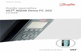 VLT® AQUA Drive FC 202 0,25-90 kW - Danfossfiles.danfoss.com/download/Drives/MG20MD06.pdf · 2020-08-03 · 8.1.6 Alimentazione di rete 3x525–690 V CA 63 8.2 Alimentazione di rete