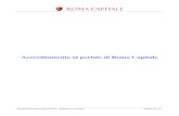 Accreditamento al portale di Roma Capitale€¦ · Domanda on-line scuola infanzia - guida per il cittadino Pagina 2 di 16 Procedura di accreditamento al Portale La procedura di identificazione