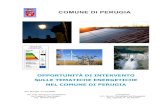 COMUNE DI PERUGIA · Opportunità di intervento sulle tematiche energetiche nel Comune di Perugia 7 Figura 3 - Consumi di energia per settori di uso finale – trend Italia 2000 –