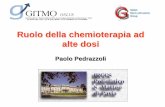 Ruolo della chemioterapia ad alte dosi - Rete Oncologica · 2014-11-05 · refractory, third line and further, mediastinal GCTs) [2] Reference Type of trial No. Setting Approach OS