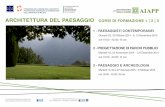 Architettura del Paesaggio Associazione Italiana AIAPP ... Ordini dei Dottori Agronomi e dei Dottori