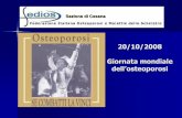 20/10/2008 Giornata mondiale · 20/10/2008 Giornata mondiale dell’osteoporosi Sezione di Cesena. Ultrasonografia ossea calcaneare con Achilles Insight Questionario sui fattori di