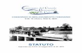 STATUTO - consorziocanalecaluso.it · Art. 10 Tutte le contestazioni che nell’interpretazione ed esecuzione del presente Statuto e delle deliberazioni e convenzioni relative al