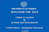 WELCOME DAY 2019 - unipr.itcdl-sg.unipr.it/sites/cl66/files/welcome_day_2019_benedetta_e_cristina_0.pdfWelcome Day 2019 WELCOME TO UNIPR Siamo una comunità scientifica dalle antiche