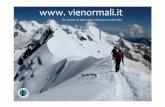 Presentazione-VieNormali-Partner-2018-img · in montagna prima passa dal web! VieNormali.it è un portale di riferimento per gli appassionati di montagna, escursionismoealpinismo,
