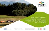 DOCUMENTO STRATEGICO PER LO SVILUPPO RURALE … · 1.2 Gli obiettivi tematici e le priorità per i PSR 2014-2020 1.3 Il processo di programmazione per lo sviluppo rurale 2014 -2020