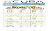 AUTENTICA CUBA DA DICEMBRE A MARZO 2016-1 · 25/11/2015 * offerta non retroattiva, annulla e sostituisce precedenti messaggi. 2 varadero 7 nts, b&binmezzapensione (new) periodo dal/al: