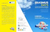 Rimodellare gli spazi scolastici. Una sfida per l ... · cod. Aut. 2019-1-1T02-KA101-061734 Erasmus + #ERASMUSDAYS 10, 11 & 12th of October 2019 Erasmus+ #ERASMUSDAYS 10, 11 & 12th