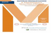 Master di specializzazione MASTER IL PROFESSIONISTA · marzo 2014 della Commissione europea Il risanamento imprenditoriale • Gli accordi privati e i concordati stragiudiziali •
