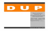 DUP - Comune di VajontDUP Documento Unico di Programmazione Semplificato 2016-2018 Principio contabile applicato alla programmazione Allegato 4/1 al D.Lgs. 118/2011 Comune di Vajont