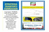 PRESENTAZIONE: STREATEGIA TRASPORTI FERROVIARI · PRESENTAZIONE: STRATEGIA TRASPORTI FERROVIARI Il gruppo “FORZA ITALIA SULMONA” al sistema dei trasporti assegna una priorità