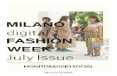 MONITORAGGIO SOCIAL · Proprietà intellettuale di Maxfone S.r.l. 4 Premessa Il seguente report presenta i dati social (Instagram e Twitter) relativi alla Milano Digital Fashion Week,