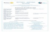 ROTARY ANCONA NOTIZIE 2017_2018... · ROTARY ANCONA NOTIZIE Pubblicazione riservata ai soci dei Rotary Club Rotary Club Ancona – Distretto 2090 Rotary International – Anno di