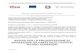 AVVISO PER LA PRESENTAZIONE DI OPERAZIONI DA ......2.1 La Strategia di specializzazione intelligente del Friuli Venezia Giulia ..... 7 2.2 I percorsi I.T ... Legge 13 luglio 2015 n.