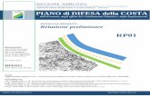 RP01 - Regione Abruzzo · regione abruzzo piano di difesa della costa dipartimento infrastrutture e trasporti relazione preliminare servizio opere marittime e acque marine dpe 012