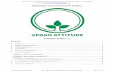 Sez. COSMETICS: biocosmesi@suoloesalute.it Disciplinare ... · Certificazione di Prodotto DTP Vegan Attitude EM-REV 01-01 del 19/09/2017 Pag. 2 di 12 1. SCOPO Lo scopo del presente