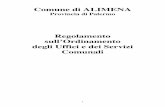 Comune di ALIMENA...Art. 32 - Responsabilità del procedimento amministrativo e delle procedure Art. 33 - Determinazioni Dirigenziali ... l’istruttoria dei singoli procedimenti compresi