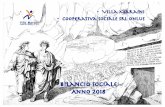VM BILANCIO SOCIALE 2018 ok - Villa Maraini Cooperativa ...Per favorire la diffusione del nostro operato il presente Bilancio Sociale viene pubblicato sul sito della Cooperativa e