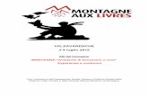 VALSAVARENCHE 3-4 luglio 2012 - Montagnaterapia CONVEGNO... · la montagna come metafora di salute 18 montagna e psichiatria: il paesaggio di un viaggio 22 le trasformazioni del viaggio