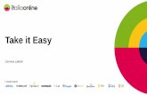 Take it Easy - Programmatic-Day · ads.txt Header bidding e Exchange bidding. April 15, 2019 4 Alcuni commenti «coloriti».... EasyBid: offerta Mercato Italiaonline è oggi leader