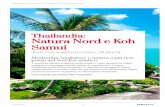 Thailandia: Natura Nord e Koh Samui · 2017-05-15 · conclusione perfetta di quest'avventura te la regala Koh Samui, con le sue spiagge paradisiache ed il ritmo di vita unico, all'insegna