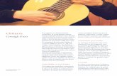 Chitarra - Luca Waldner · 2020-01-26 · della chitarra nuova. Per ritocchi locali non serve riverniciare tutta la chitarra ma basta ritoccare e lavorare la vernice già esistente.
