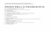 “L’Avvenimento della Conoscenza nella pittura di …...Piero della Francesca (Sansepolcro, 1416-1420 – Sansepolcro, 12 ottobre 1492), è tra le personalità più emblematiche