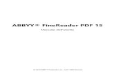 ABBYY® FineReader PDF 15 · Visualizzare documenti PDF ·Visualizzatore più veloce Il visualizzatore PDF di FineReader è diventato 1,5 volte più veloce. L'apertura di qualsiasi