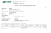 Rapporto di Prova n. RDP20150026597 del ( 02/11/2015) opere... · Rapporto di Prova n. RDP20150026597 del (Laboratorio Genova ARPAL Agenzia Regionale per la Protezione dell'Ambiente