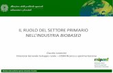 IL RUOLO DEL SETTORE PRIMARIO NELL’INDUSTRIA BIOBASED · 2016-04-05 · Wood-based industry 473 3452 Bio-chemicals 50 120 Bioplastics 0.4 Biolubricants 0.4 Biosolvents 0.4 Biosurfactants