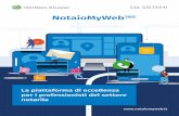 NotaioMyWeb · 2020-06-25 · Una soluzione all-in-one per creare un sito web su misura secondo la ... (Localizzazione su Maps, contatti, foto) Fan Page Social Creazione pagine Social