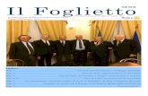 Il Foglietto NEWS - Rotary Club Roma Appia Antica€¦ · Pier Luigi Marconi hanno parlato sul tema: “Info rmativa e considerazioni sulla Rotary Foundation” e il socio Bartolomeo