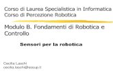 Corso di Percezione Robotica Prof. Paolo Dariodidawiki.cli.di.unipi.it/.../fetch.php/pro/pro10-b2-sensorirobotica.pdf · posizione in robotica. Gap Hall-effect joint angle sensors.