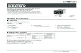Termoregolatori E5CSV - Omron€¦ · Termoregolatori E5CSV 3 Installazione • Tutti i modelli della serie E5CSV sono conformi agli standard DIN 43700. • Lo spessore consigliato